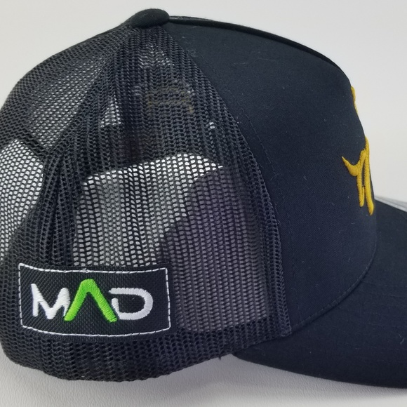 8 Second Rider, rodeo trucker hat, western hat,MAD - Picture 2 of 3